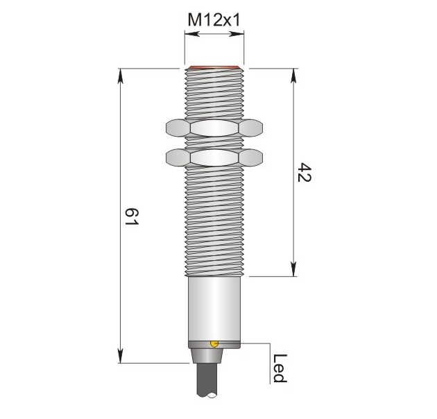 AECO İndüktif Sensör - SI12-C2 NPN NO | İLX