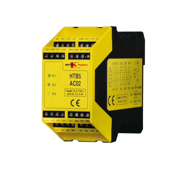 AECO HTB5-AC02 3NO/3NC Serisi Güvenlik Rölesi