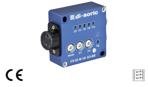 di-soric Renk Sensörü - FS 50 M 60 G3-B8 | İLX
