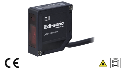di-soric LAT 61 K 85/40 IUPN Lazer Mesafe Sensörü