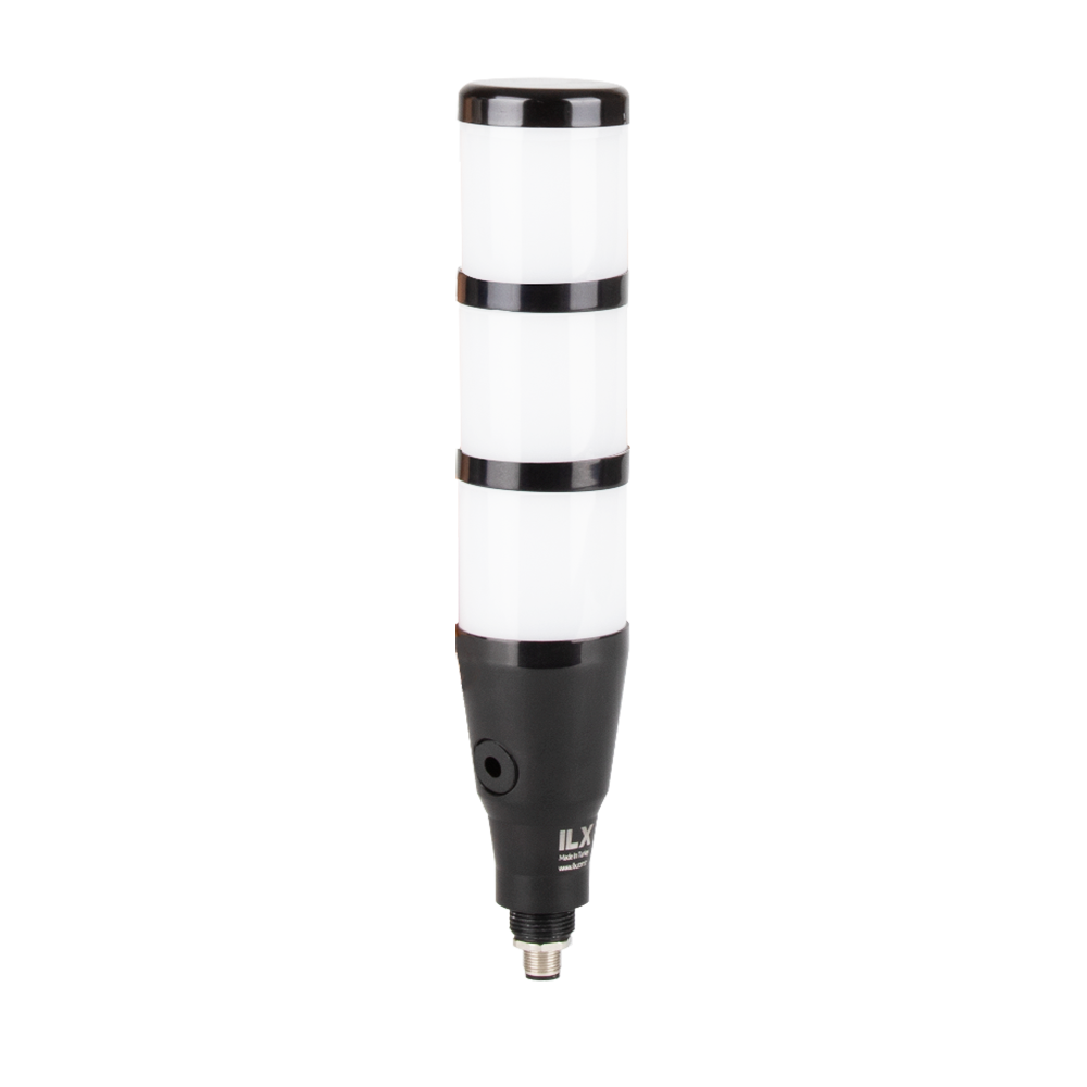 3 Katlı Işıklı Kolon - Ø50 PROB RQ Serisi İkaz Lambası | İLX