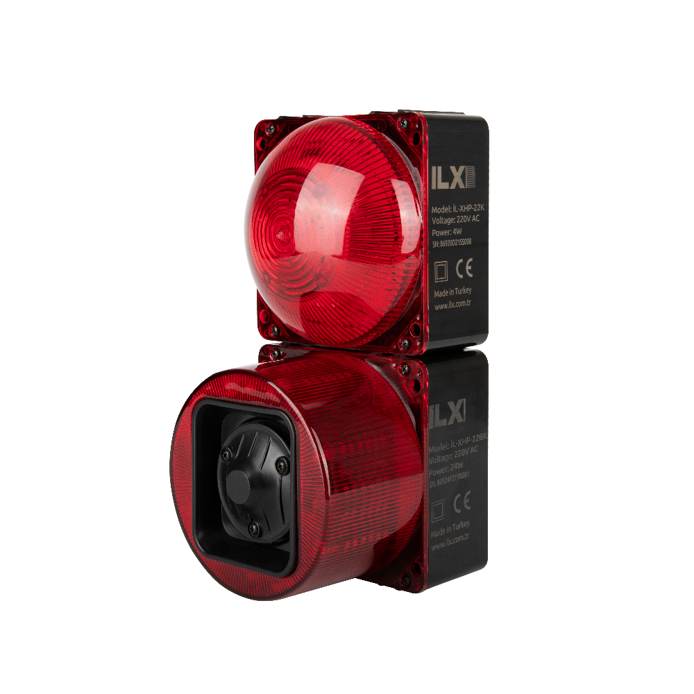 Industrial Type Warning Lamp - IL -XHP-B1K Series | ILX