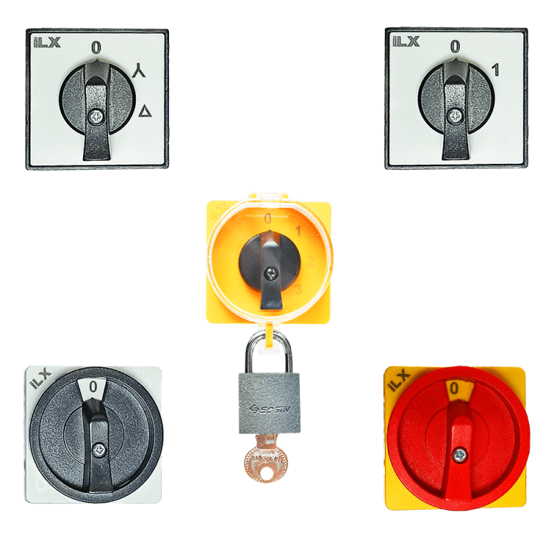 Voltmeter CommutatorsCam Switch Quadruple Phased F Type 48x48 | IL-XL4-F04-02055