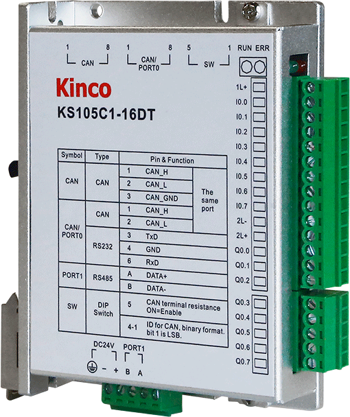 Kinco Slim PLC - KS101M-04DX | İLX21